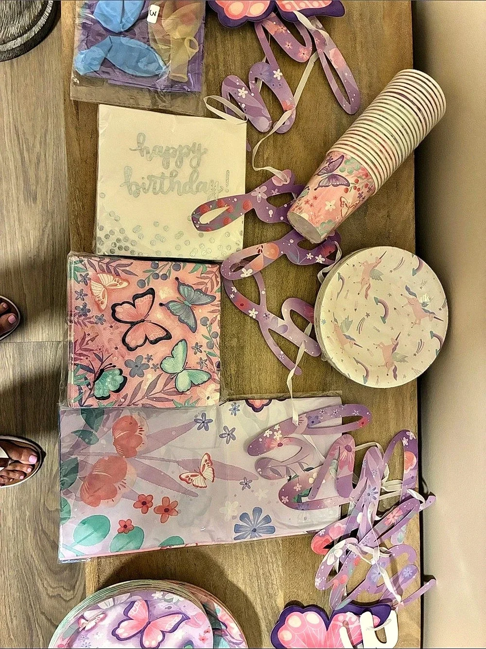 N/A butterfly themed